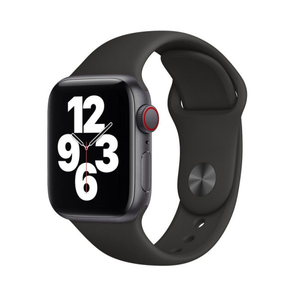 ساعت هوشمند اپل واچ سری SE 2021 مدل 40mm Aluminum Case with Sport silicone Band